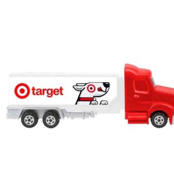 Target exclusive hot wheels bullseye big rig vehicle and Pez - Picture 2 of 3